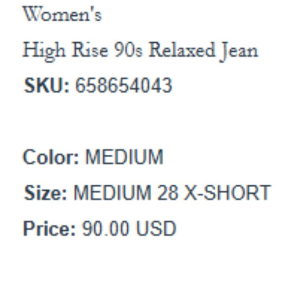 Abercrombie High Rise 90s Relaxed Jean - Picture 2 of 5